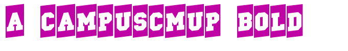a CampusCmUp Bold